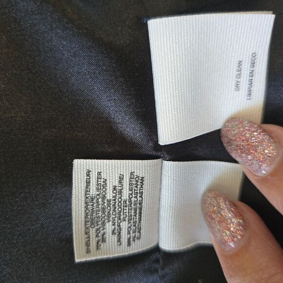 Rachel Roy Halter Neck Mini Dress. Blk/Multicolored(Metallic Shimmer)NWOT Sz. 6 - Picture 7 of 7